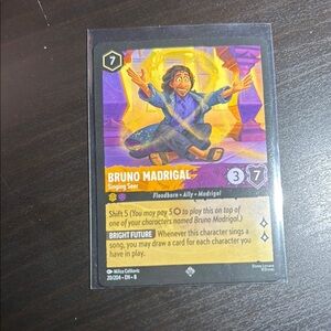 Bruno Madrigal 2025 Disney Card